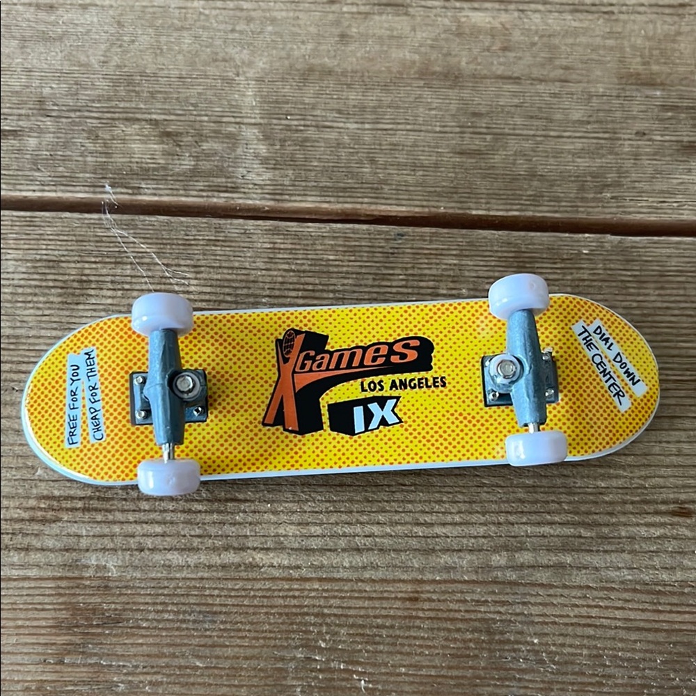 VINTAGE X-Games IX Los Angeles LA Fingerboard / Tech Deck